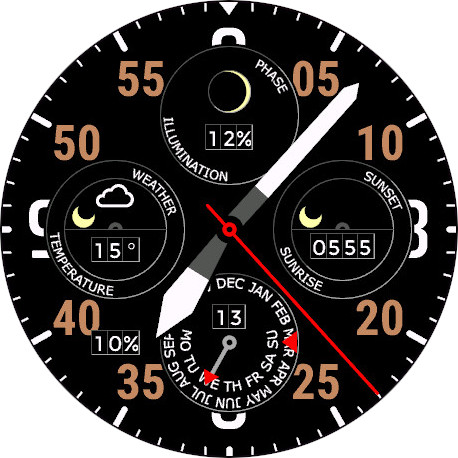 Spitfire Watch Face · Screenshot 1