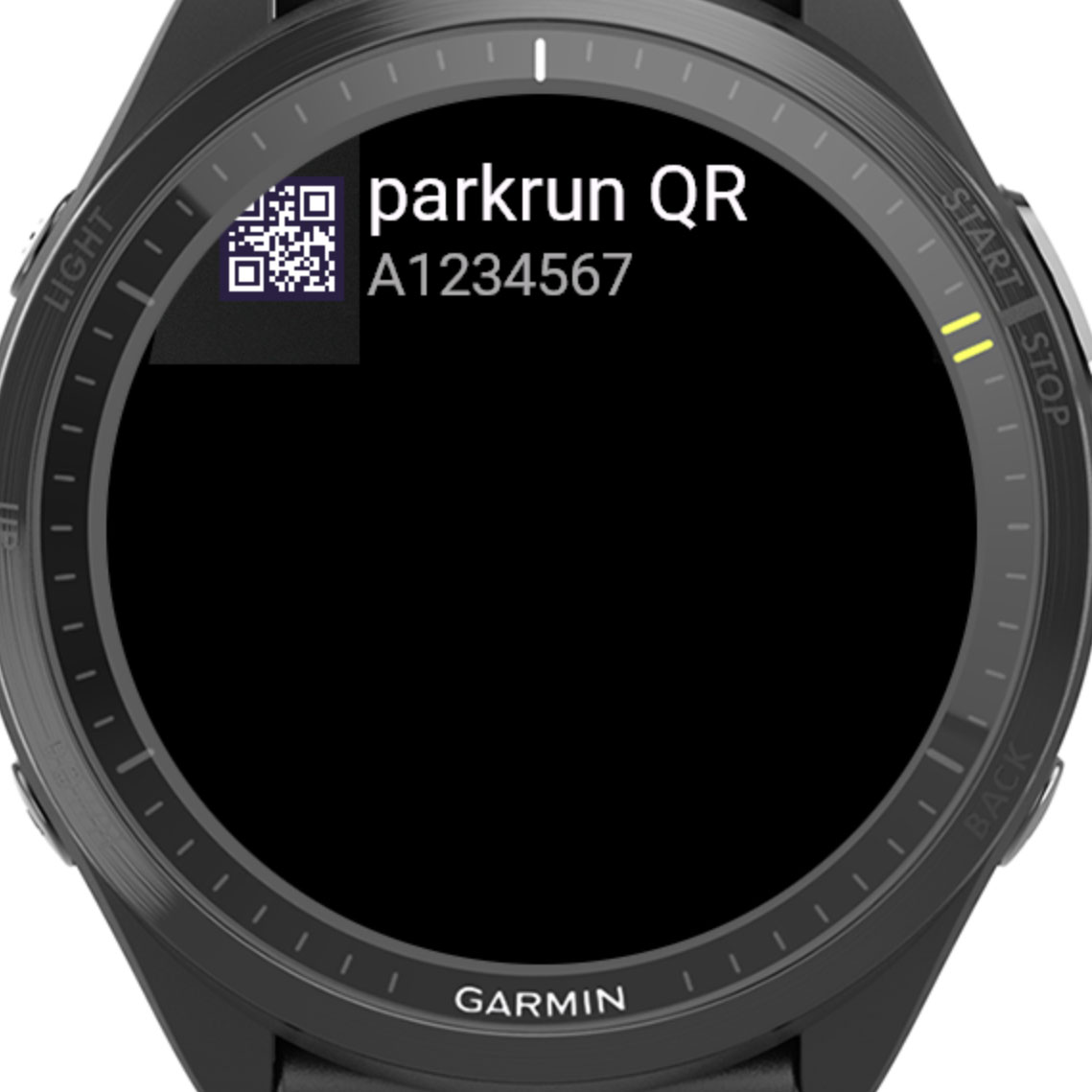 parkrun QR · Screenshot 2
