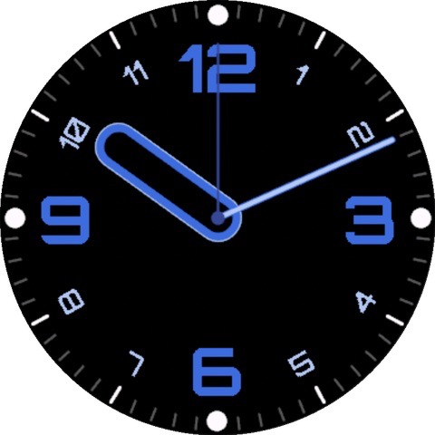 Elgoog — Minimalist Radial Analog Watch Face watch face screenshot 4