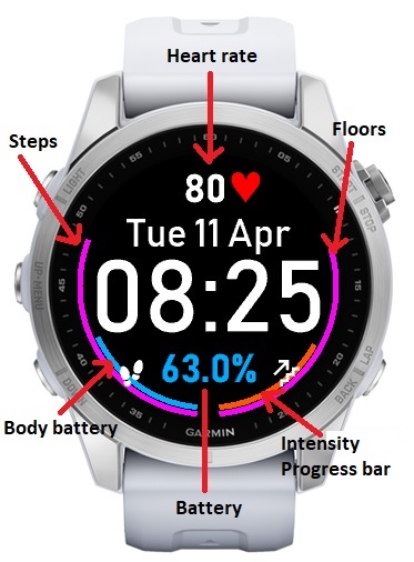 OHL Clear WatchFace · Screenshot 0