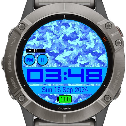 Drake Camouflage Watch face HR (3) · Screenshot 4