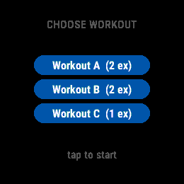 IronLog – Gym Workout & Strength Log · Screenshot 0