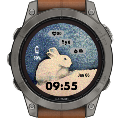 Winter Rabbit – Watercolor · Screenshot 0