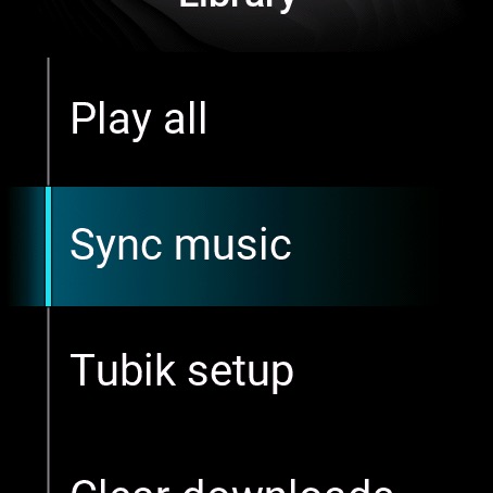Tubik: Music Player · Screenshot 4
