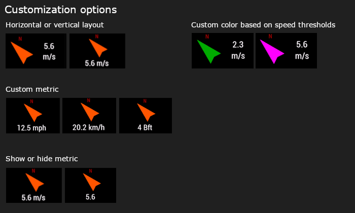 Relative wind direction screenshot 3