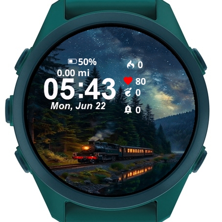 Train Traveling Through Forest · Screenshot 2