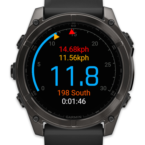 Speedometer GT Data Field: Your speed at a glance! · Screenshot 0