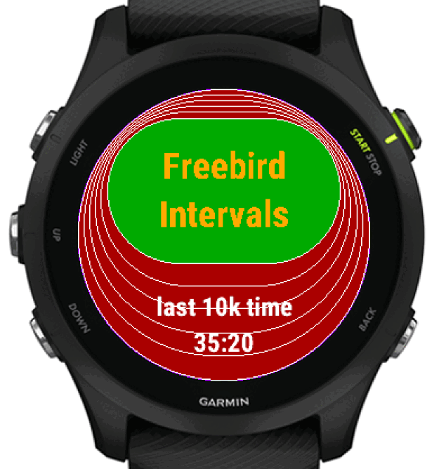Freebird — Interval Training Without the Guesswork · Screenshot 0