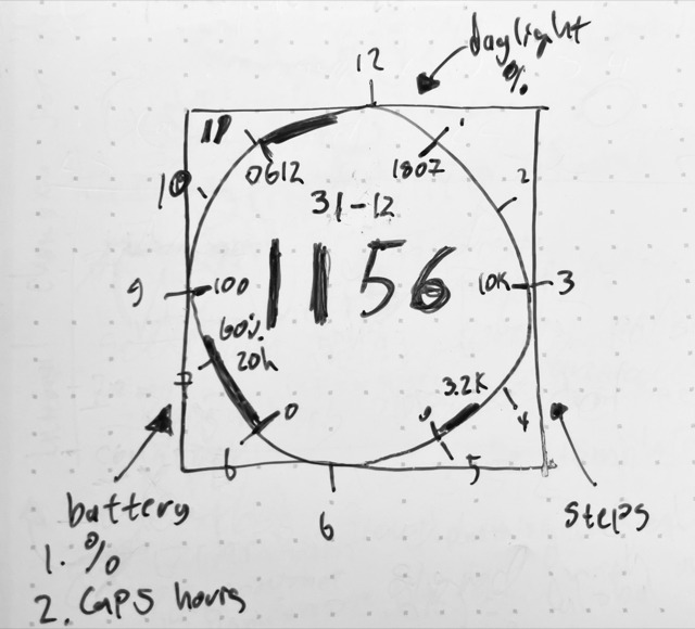 Matter Metrics watch face · Screenshot 2