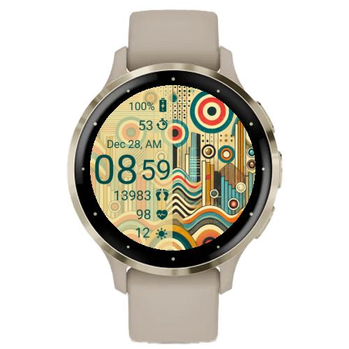Retro Graphic Pattern · Screenshot 1