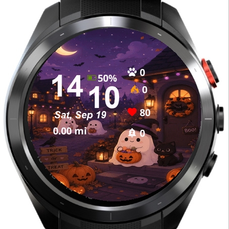 Purple Night Scene Halloween · Screenshot 2