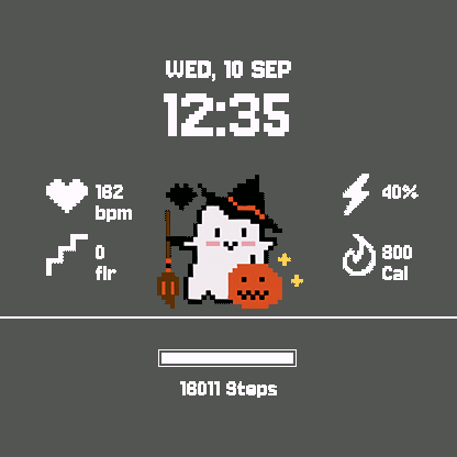 Spooky Evolution - Halloween Ghost Tamagotchi · Screenshot 3