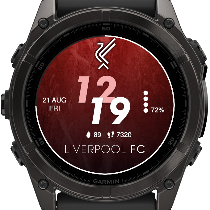 Liverpool Football Soccer Digital Watch Face · Screenshot 1