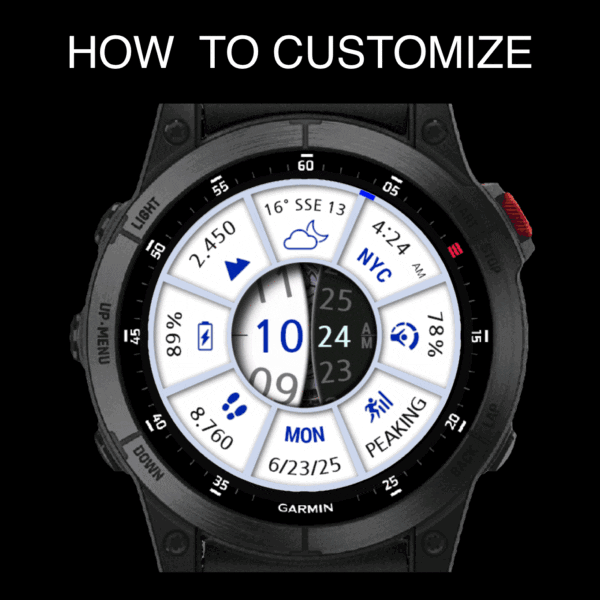 Octa Radial watch face screenshot 4