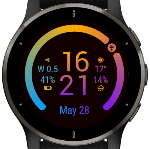 Arcwave Watch Face · Screenshot 1