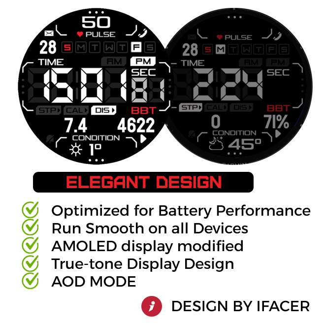 iFacer – S017 – Dark Momentum · Screenshot 0