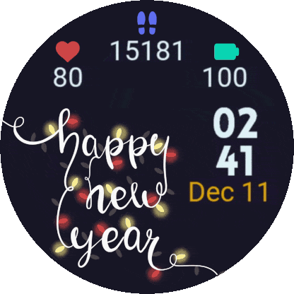New Year Lights Animated · Screenshot 0