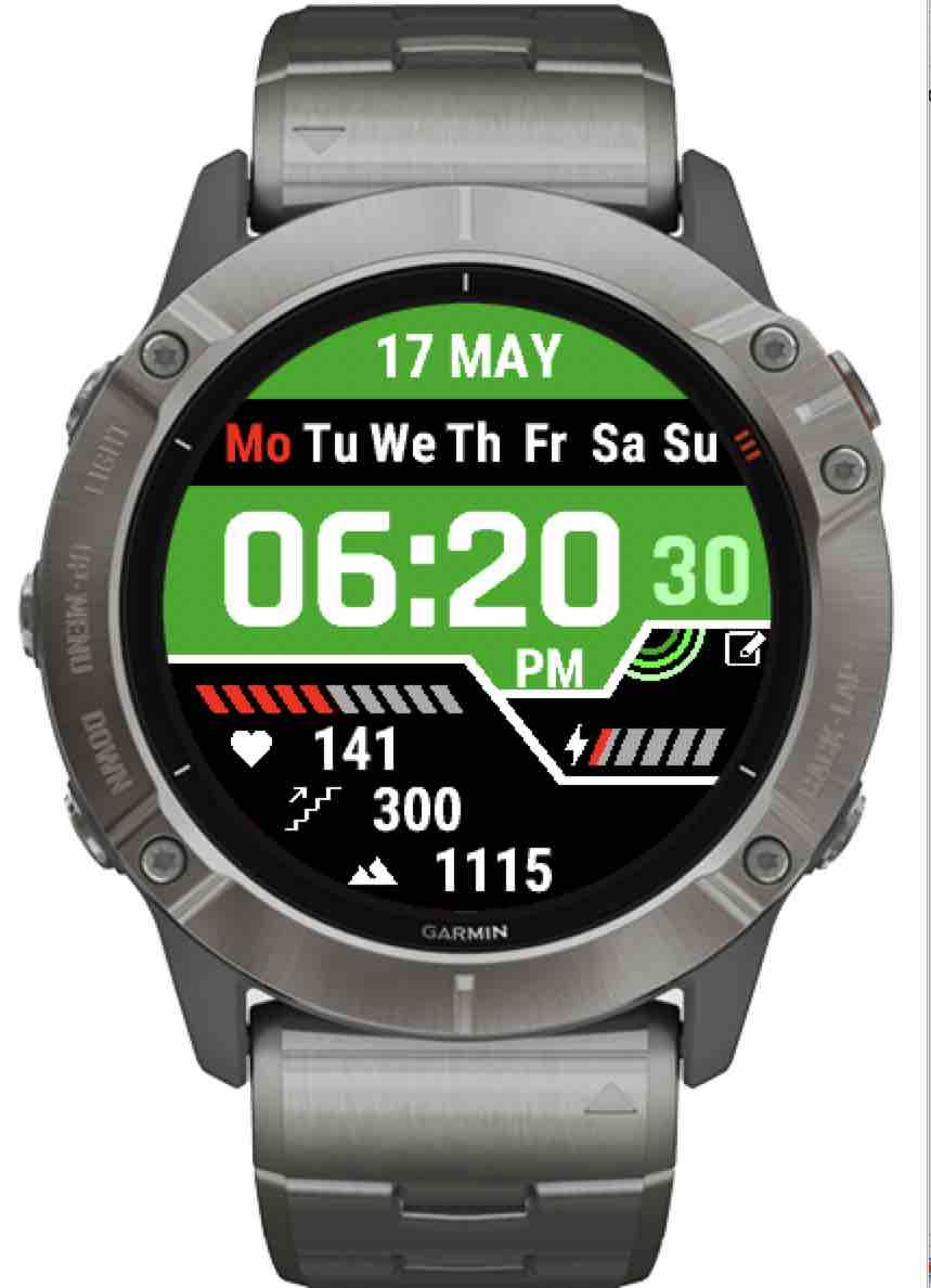 Just Simple watch face screenshot 3