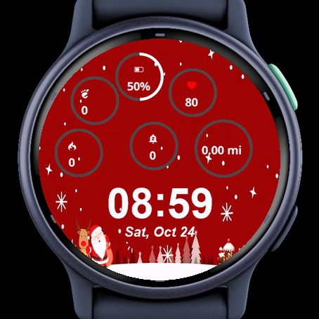 Red Christmas Santa Claus · Скриншот 1