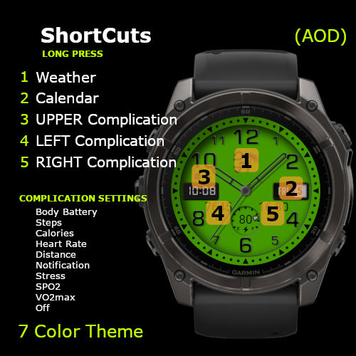 Dynamic Color Face · Screenshot 4