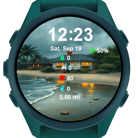 Painting House Beach Rain · Screenshot 1