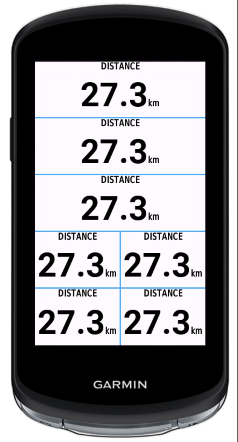 Elapsed/Remaining Distance Field (Smart) · Screenshot 1