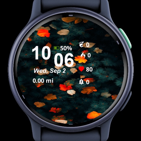 Close Up Leaves Tree Orange · Screenshot 2