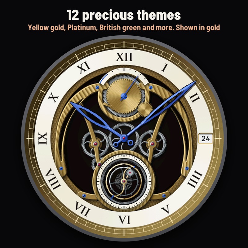 Astra Tourbillon Pro – 动态奢华机械镂空表盘 · Screenshot 1