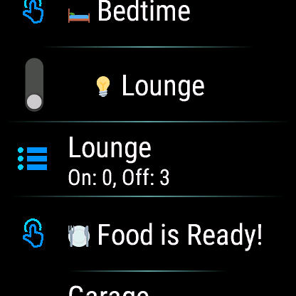 GarminHomeAssistant (Application) · Screenshot 1