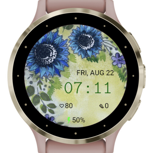 Blue Sunflowers · Screenshot 1