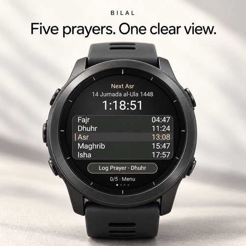 BILAL – Muslim Prayer Times · צילום מסך 0