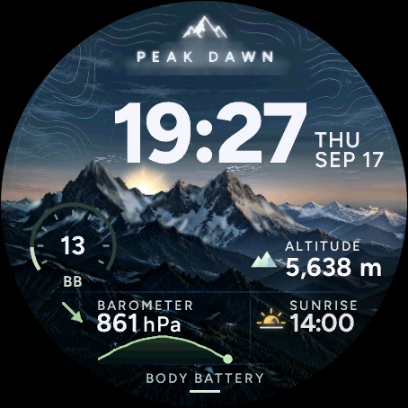 Peak Dawn – Mountain Sunrise · Screenshot 2