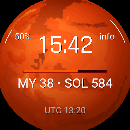 NASA Martian Time · Screenshot 4