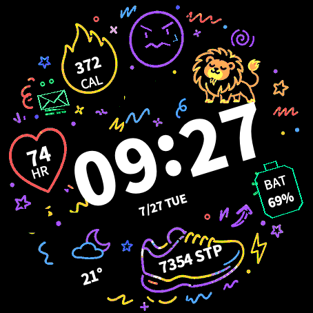 涂个开心鸦（生肖OR星座，永久免費） · Screenshot 2