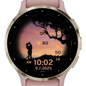 Romantic Watchface · Screenshot 1