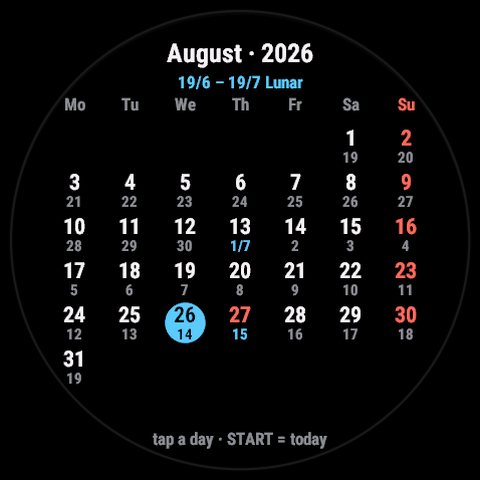 Lunar Calendar - Am Lich · Screenshot 4
