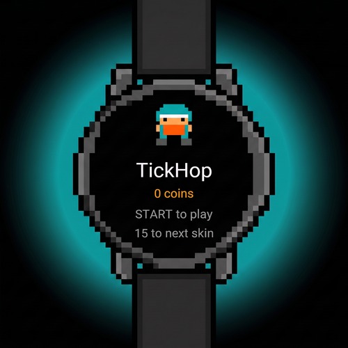 Скриншот игры TickHop - Retro Platformer, кадр 4