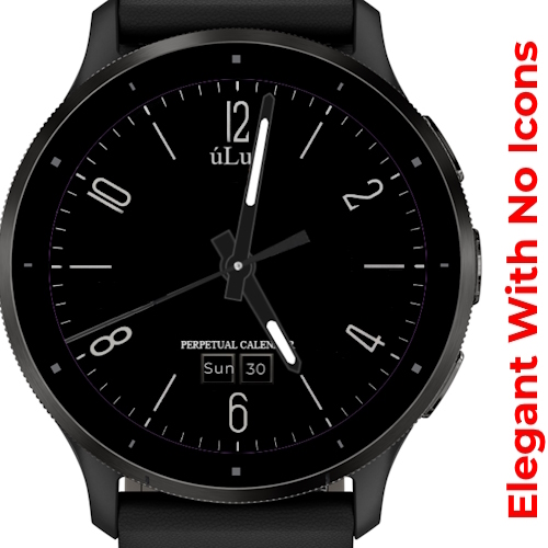 NEW AMOLED Black Modern Luxury Elegant Sleek Crisp · Screenshot 1