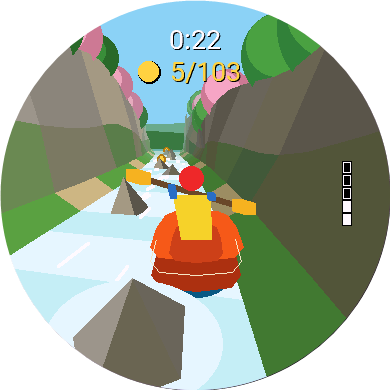 WHITEWATER WIPEOUT · Screenshot 3