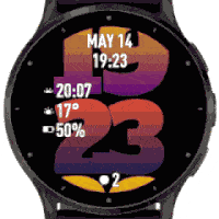 Tectonic Watch Face · Screenshot 0