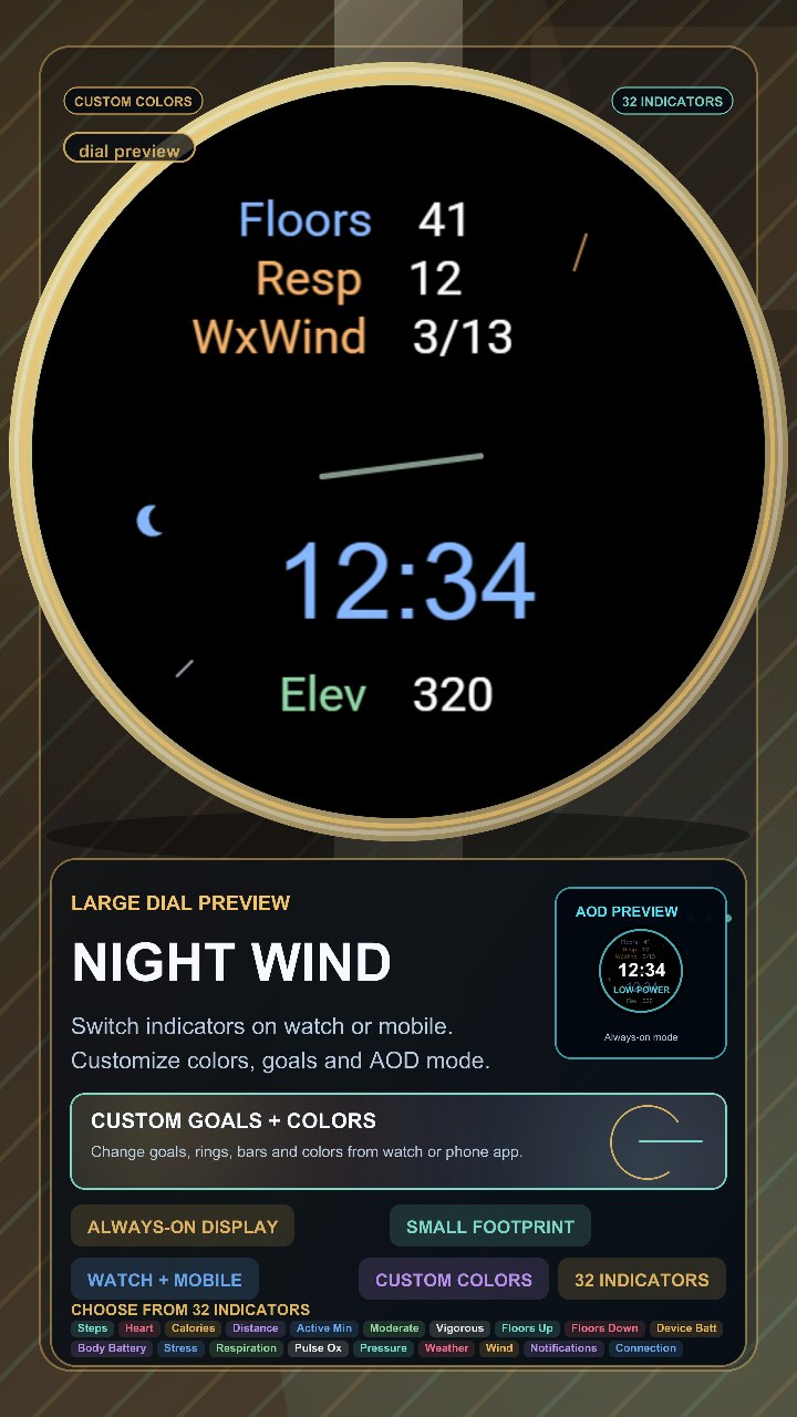 Night wind · Screenshot 2
