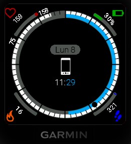 Hybrid Watch Face Garmin watch face