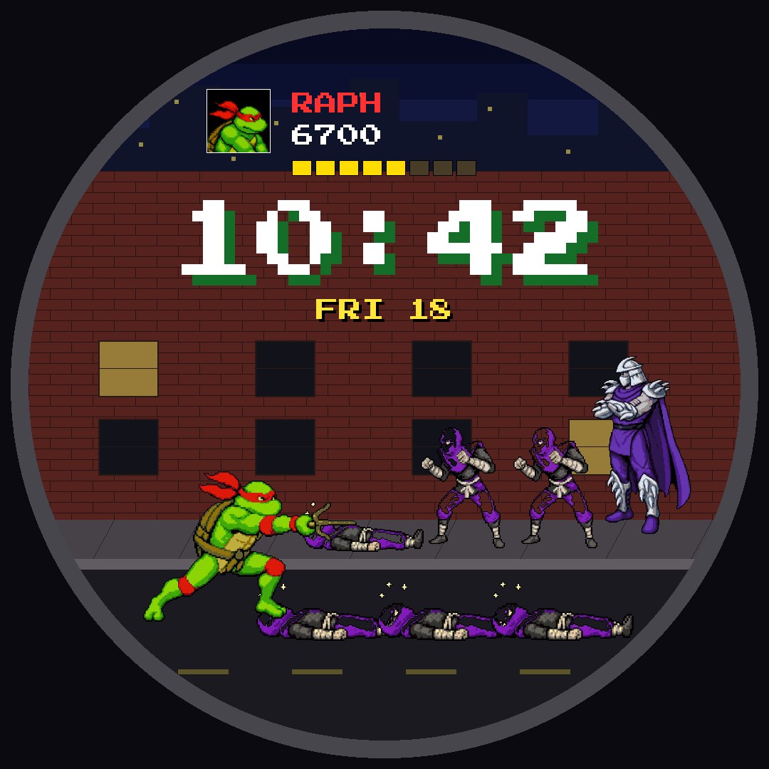 TMNT ARCADE Retro Game · Screenshot 1