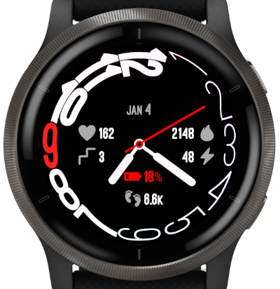 Phobos Watch Face · Screenshot 0