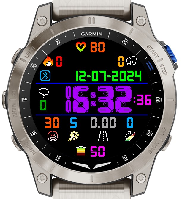 Watch Face J@C 01 · Screenshot 2