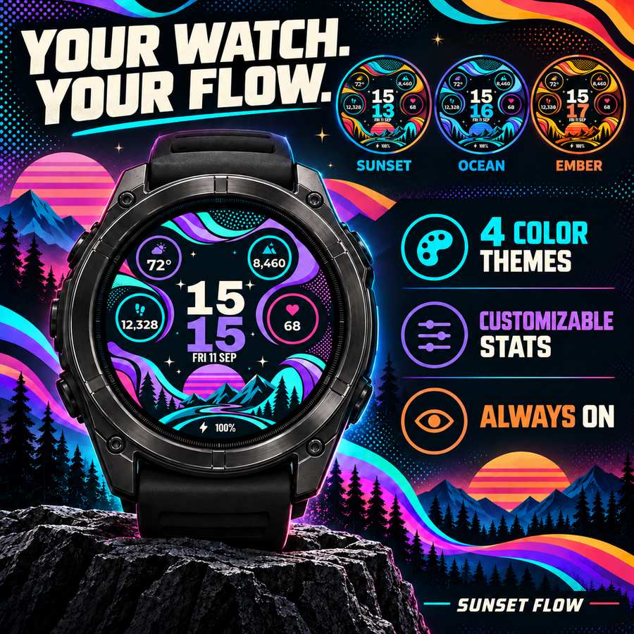 Sunset Flow · Screenshot 1