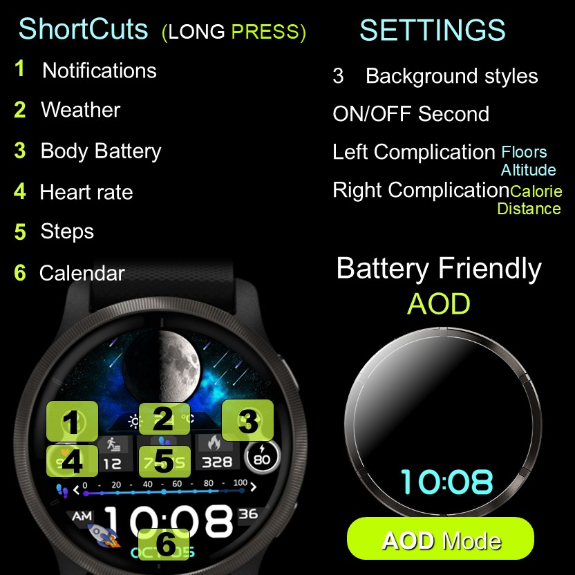 ECO02 Astronomical Moon Tracker · Screenshot 4
