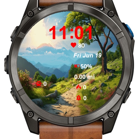 Mountain Scene Tree · Screenshot 1