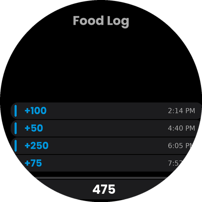 Calorie Ratio Lite · Screenshot 1