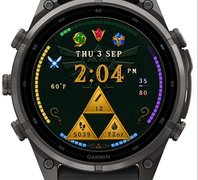 Zelda Ocarina Of Time Watch Face · Screenshot 2